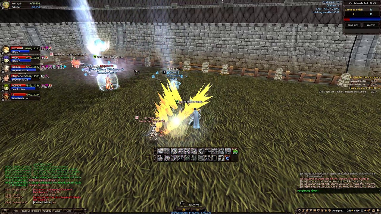 4Ancient 7 vs 7 Daily Tournament  Solo Priest Action