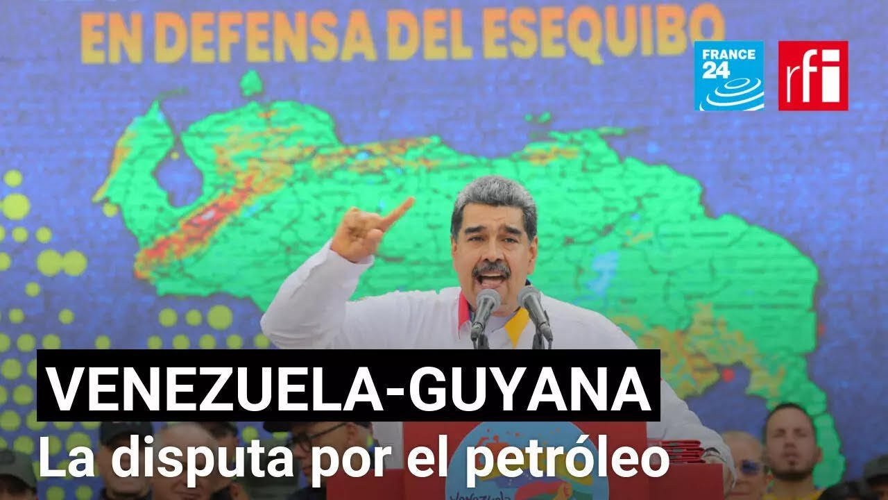 El petróleo, combustible de la disputa entre Venezuela y Guyana • FRANCE 24 Español