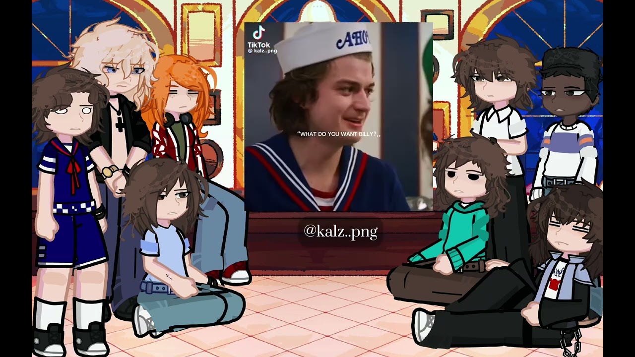 Stranger Things react to Billy Hargrove || WIP ! ||