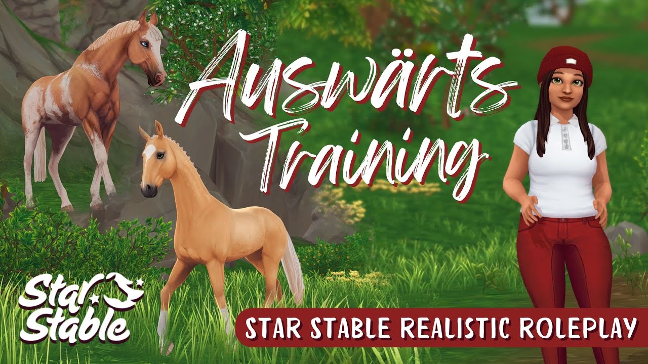 Auswärtstraining 🐎 mit Pferdevorstellung 😍 Star Stable realistic roleplay / SSO rrp VLOG [DEUTSCH]