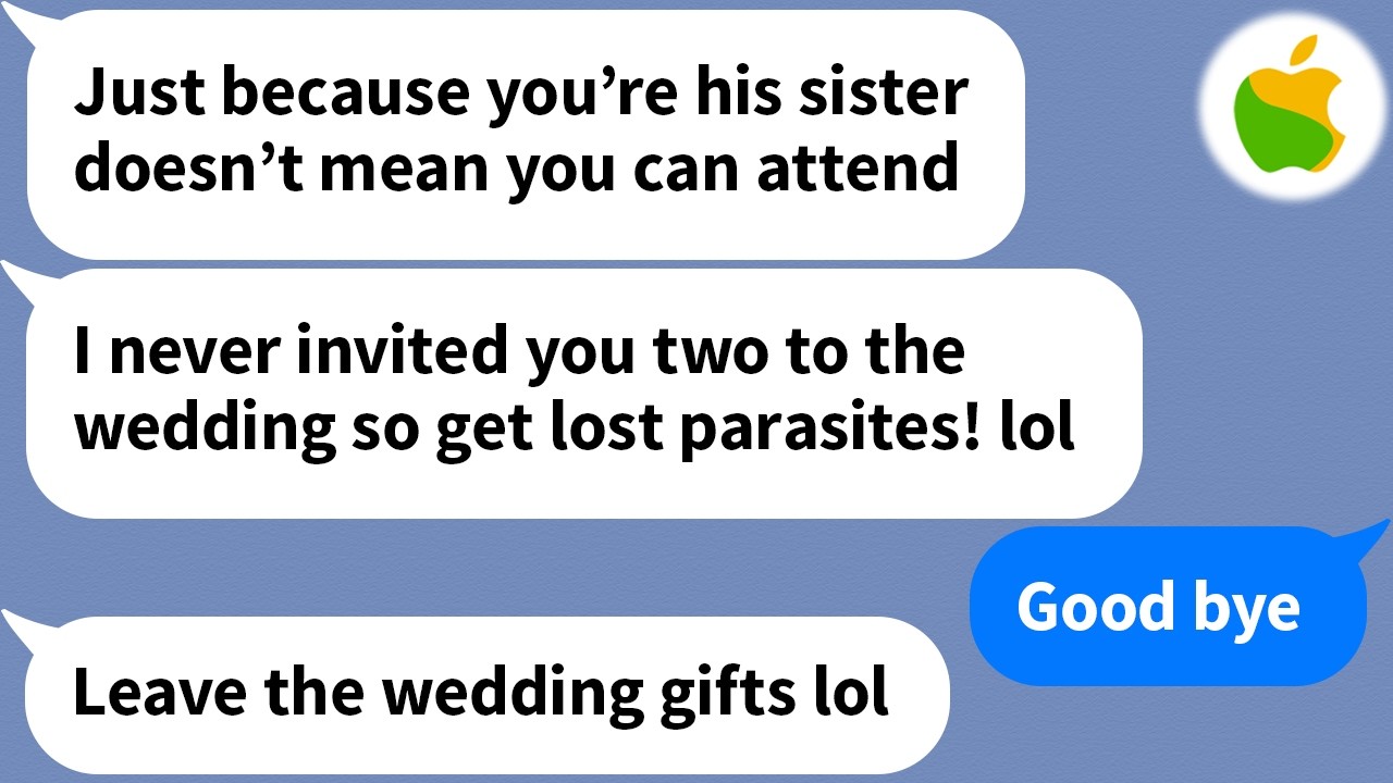 【Apple】 My brother's wife turned away my mother and I at my lawyer brother's wedding