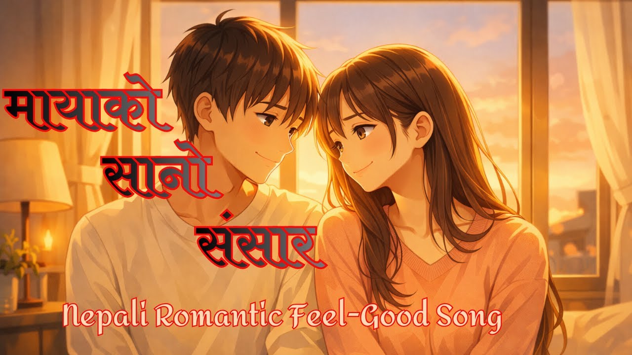 Our Little World of Love 💕। मायाको सानो संसार । Nepali Romantic Feel Good Song । Cozy Love Vibes