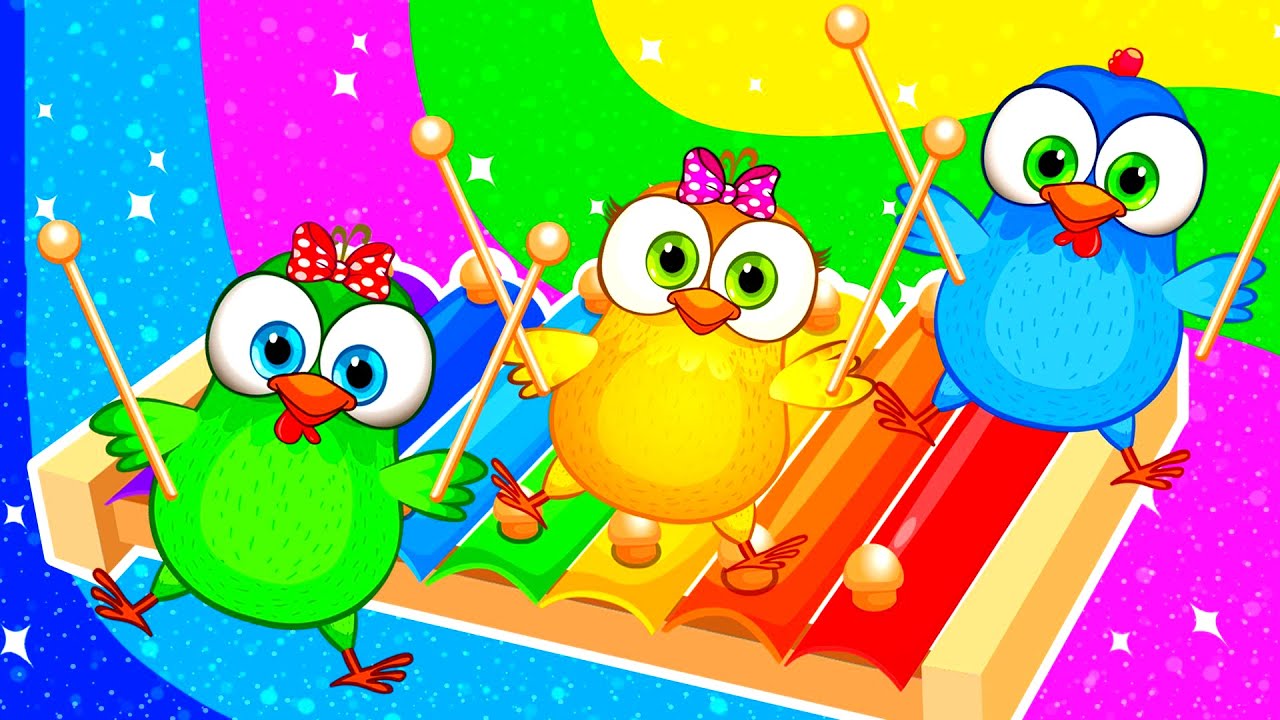 Instrumentos - Música Infantil | Dibujos animados | Zorro y Pollo en Español