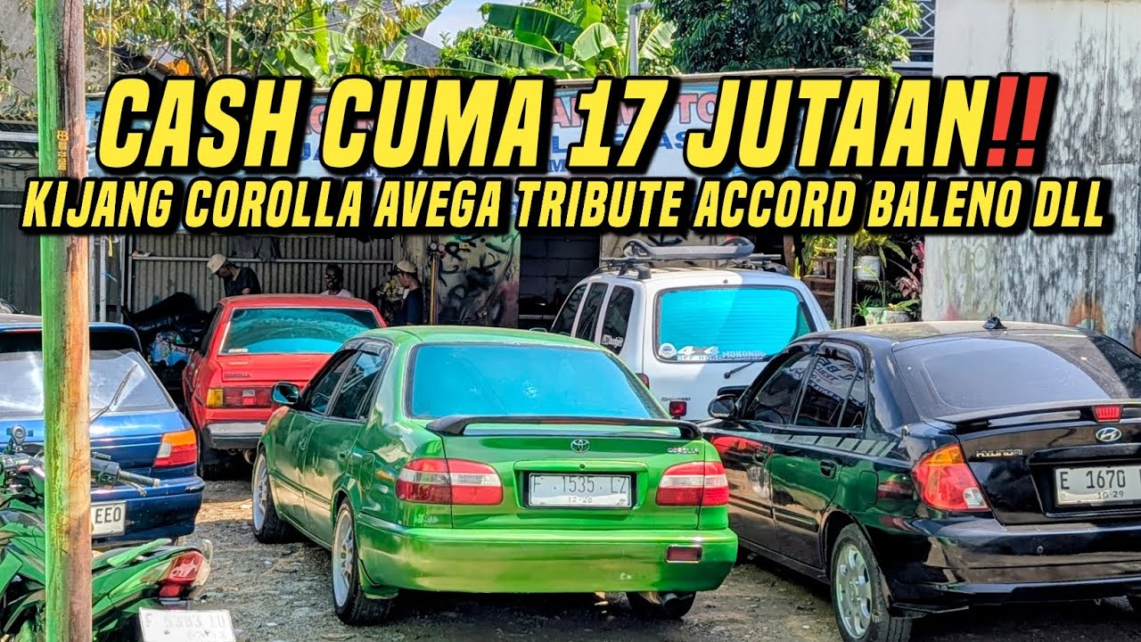 Cang Diego Obral mobil bekas murah harga Sengget❗Cash cuma 17 jutaan murah nih corolla kijang avega