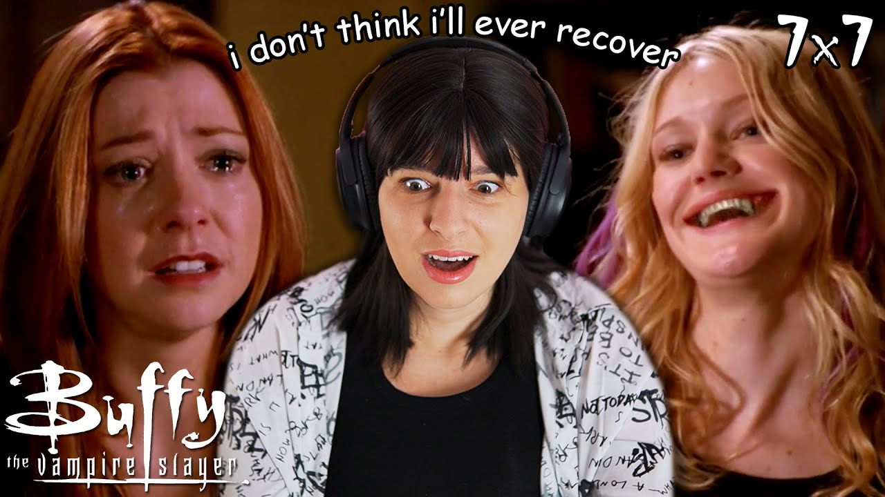 A VAMPIRE THERAPIST??? - Buffy the Vampire Slayer Reaction - 7x7 - Conversations with Dead People