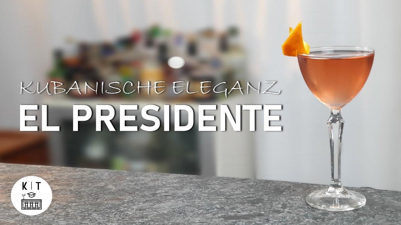 El Presidente Cocktail - Die Eleganz Kubas