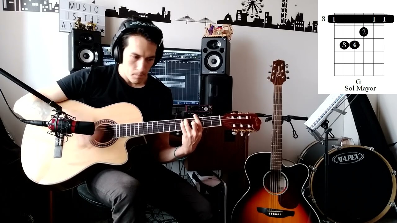 Carin Leon - No Es Por Acá (ACORDES GUITARRA)