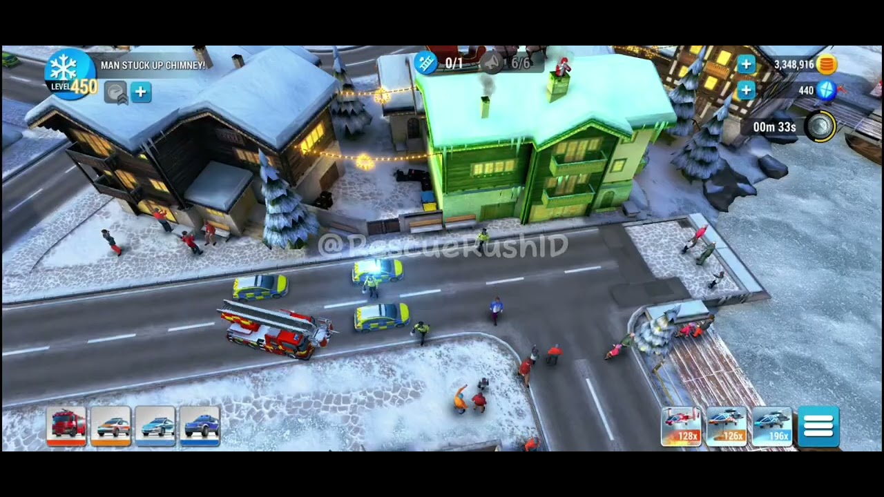 MAN STUCK UP CHIMNEY❗️LEVEL450❗️EMERGENCY HQ GAMEPLAY STRATEGY