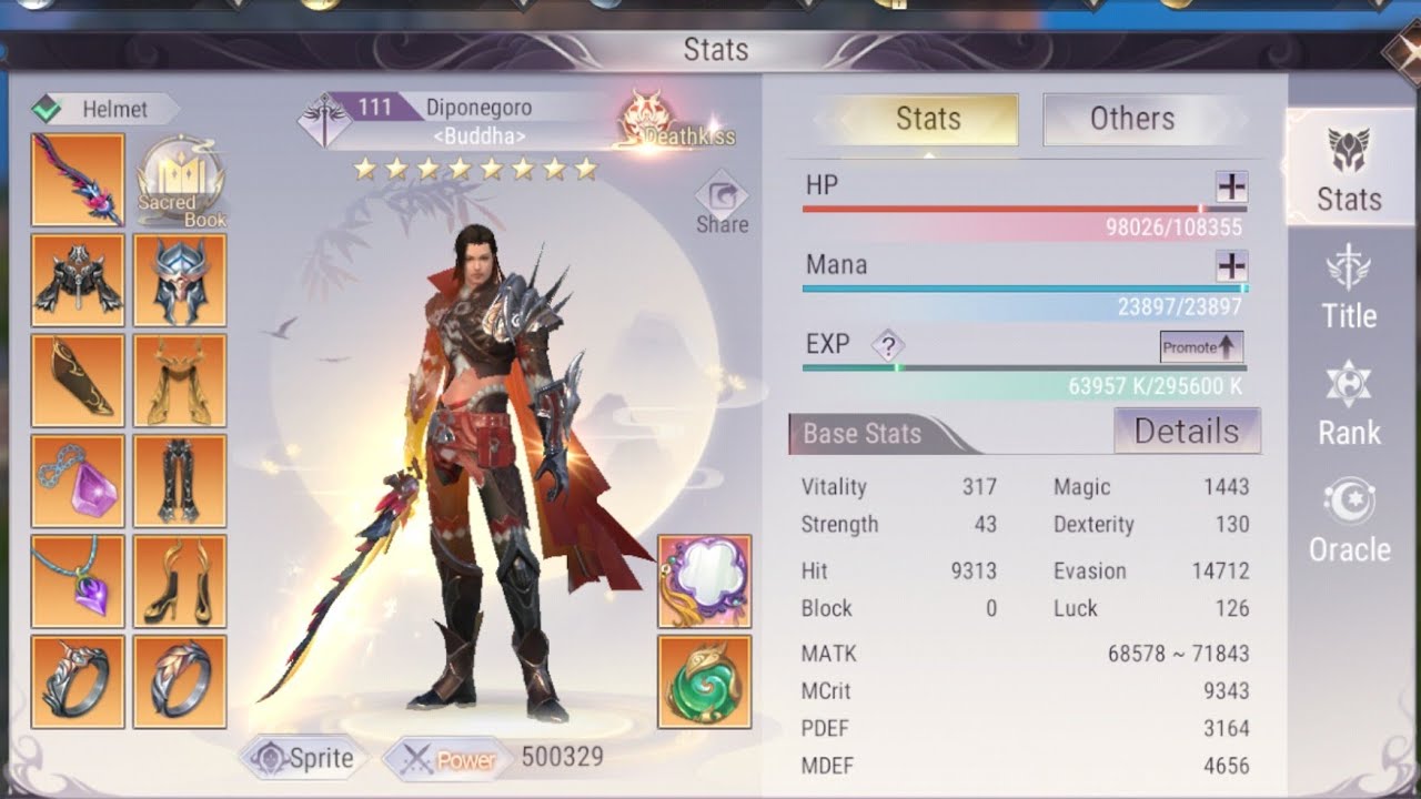 Rank 8 Perfect World Mobile