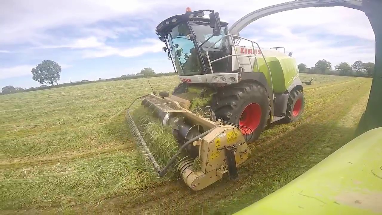 [GoPro] Ensilage d'herbe 2017 | Claas Arion 620 & Jaguar 930 | Coutand