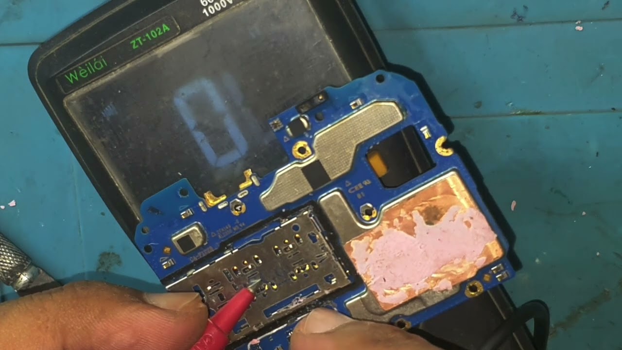 Belajar perbaikan hp matot oppo a31 SOP mati total