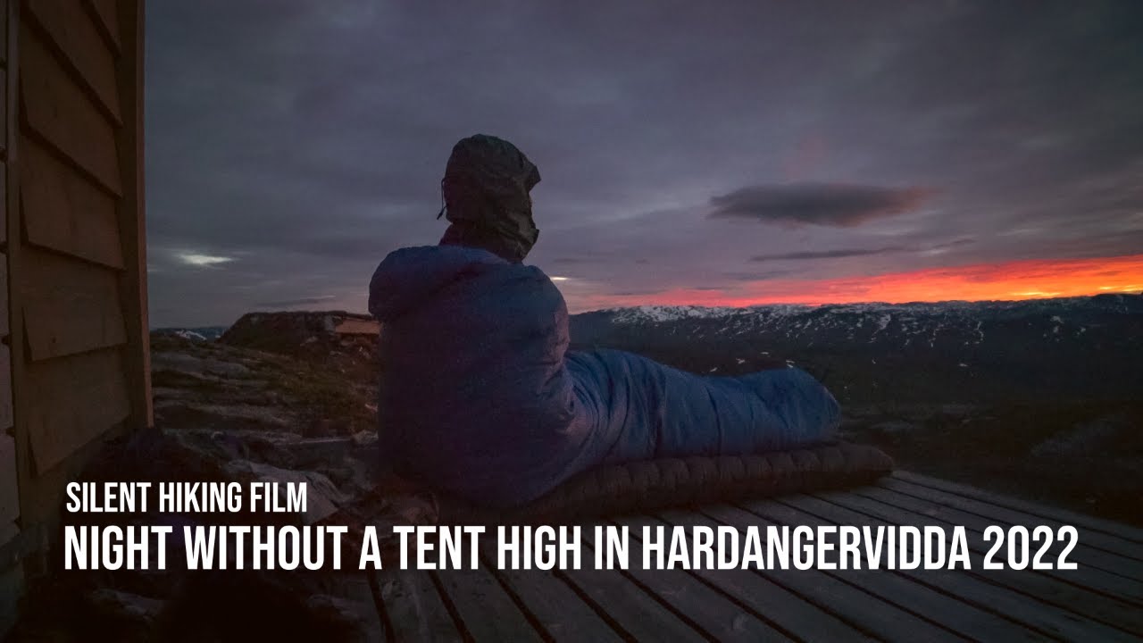 Solo Hiking in Norway and Sleeping With No Tent High in Hardangervidda National Park