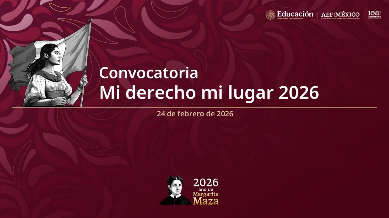 Convocatoria Mi derecho, mi lugar 2026
