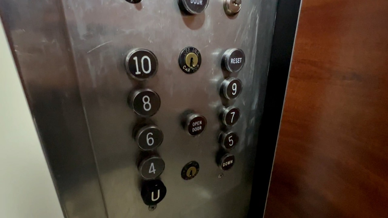 Awesome Otis Black Button Elevators at Good Samaritan Hospital - Cincinnati, OH