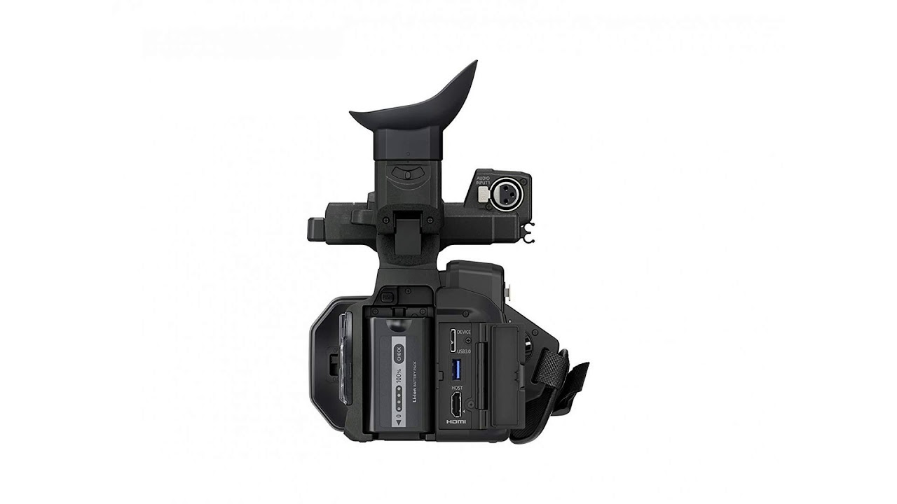 Panasonic HC-X1000 4K Ultra HD 60p/50p Professional Camcorder, 20x Optical Zoom