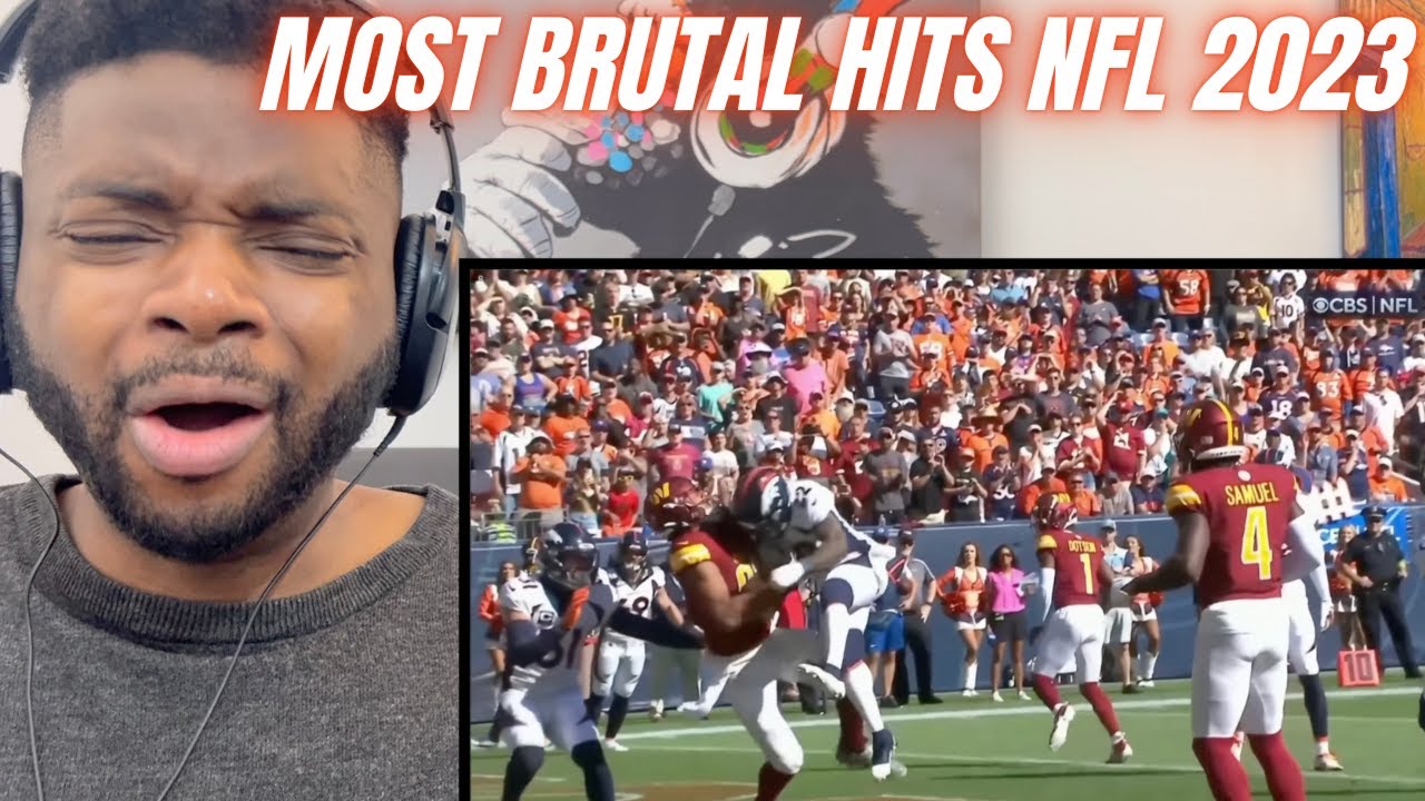 Brit Reacts To NFL MOST BRUTAL HITS OF 2023-2024!