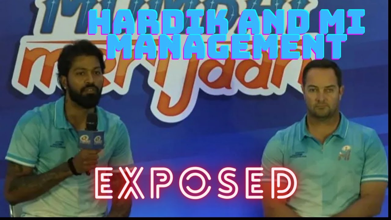 Hardik and mi management EXPOSED