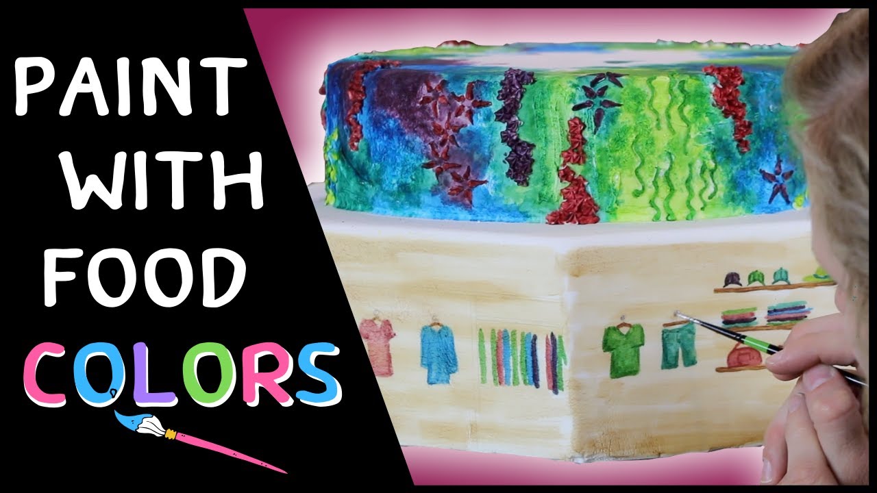 How to Paint Fondant with Edible Paint | SO USEFUL!