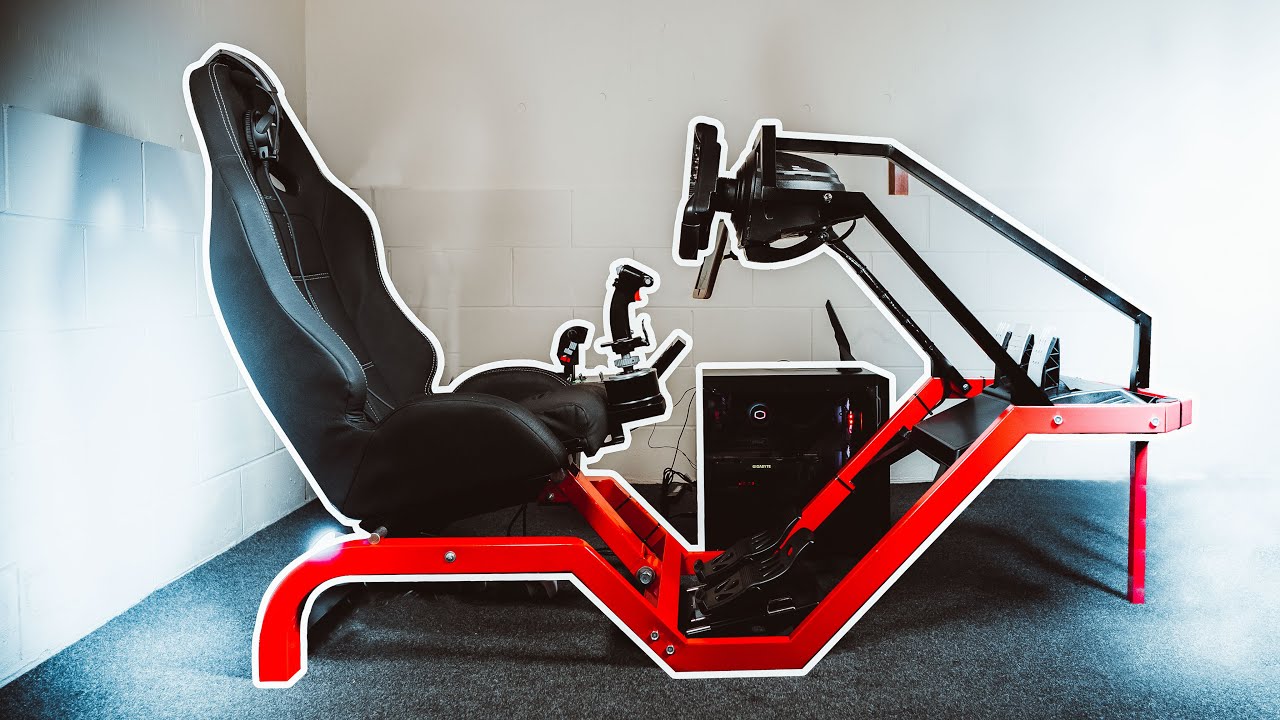 Building the Ultimate DIY Racing/Flight Sim Rig!!