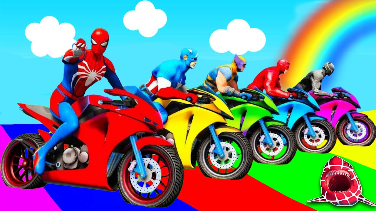 الرجل العنكبوت انقاذ باتمان Spider-Man Rescue batman vs iron man vs venom funny Game GTA 5 superhero