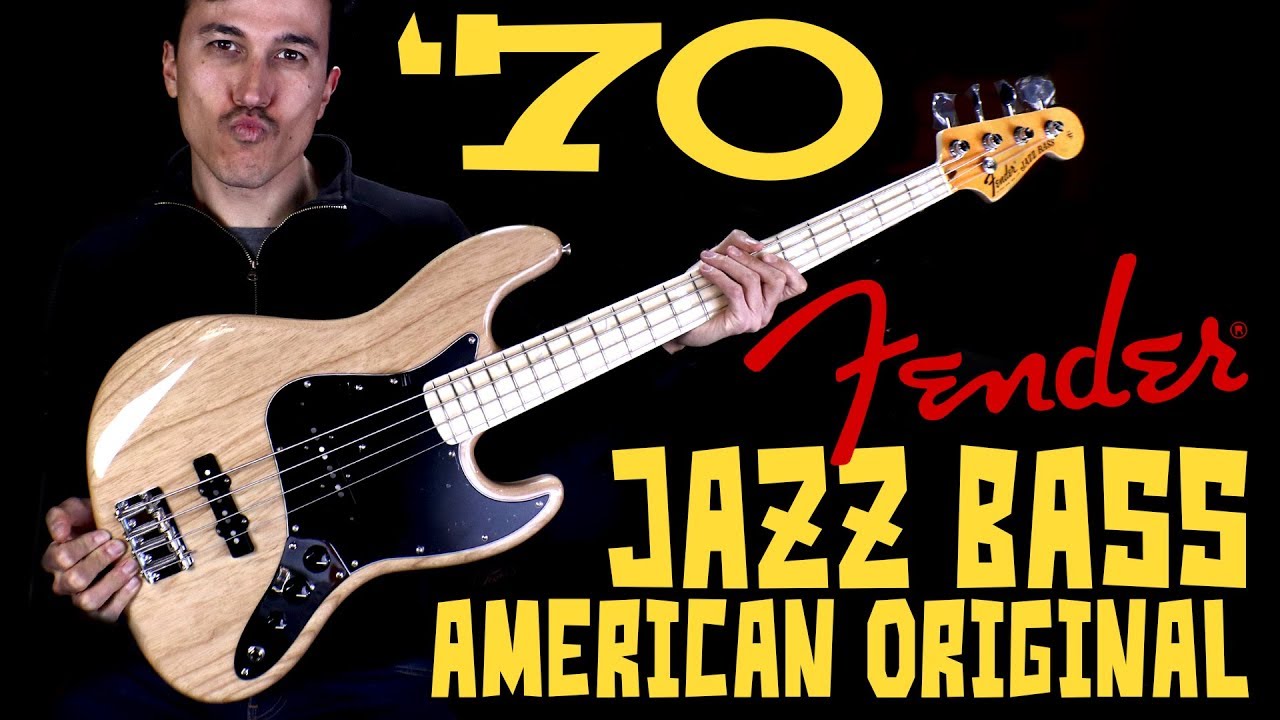 Fender Jazz Bass American Original 70 - Demo Review (ITA)