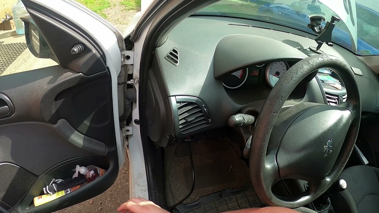 Peugeot 206 (Пежо 206) CDI Дизель, не запускается