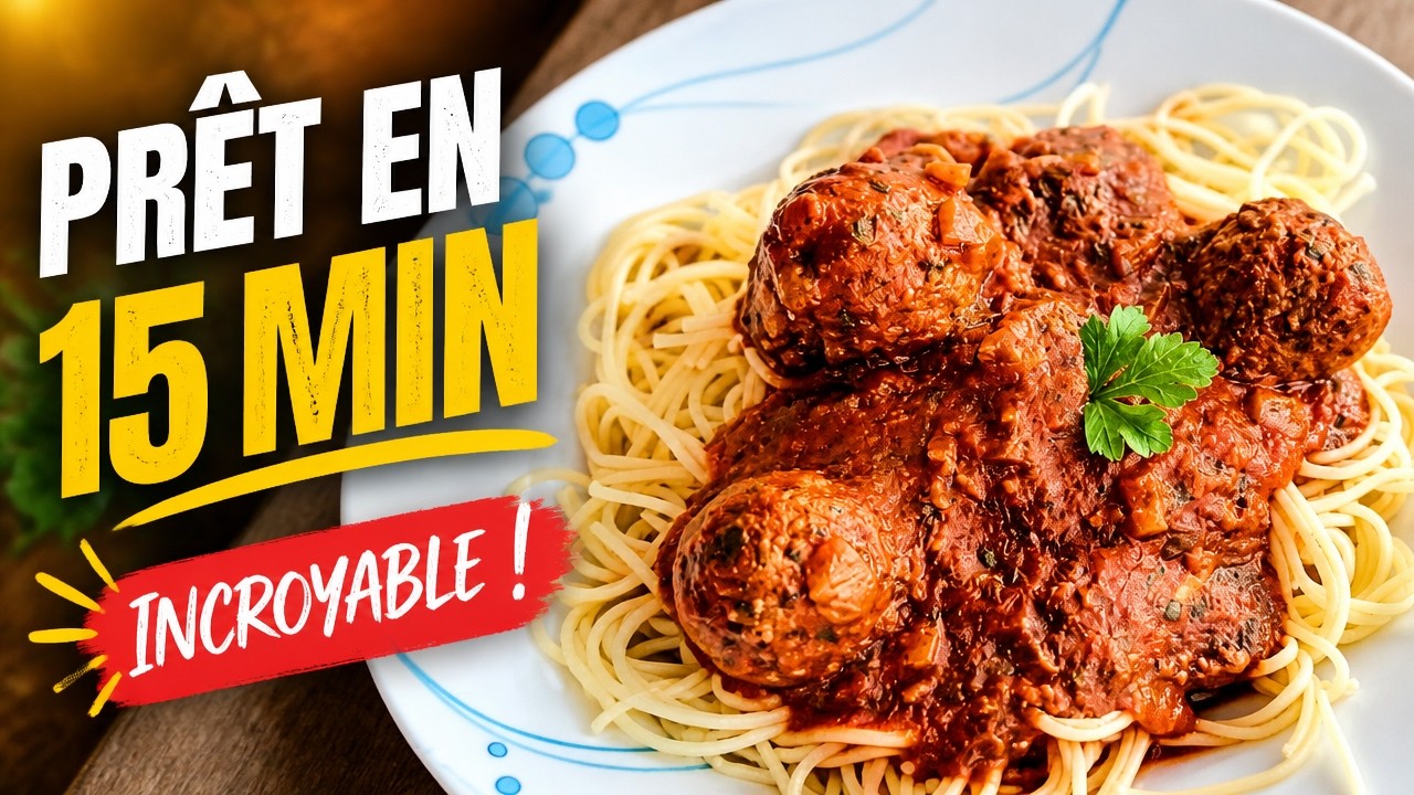 ✨ Recette de boulettes de bœuf facile et rapide 