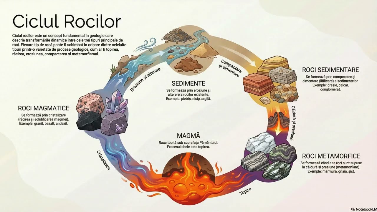 Cum se formeaza rocile?Tipuri de roci