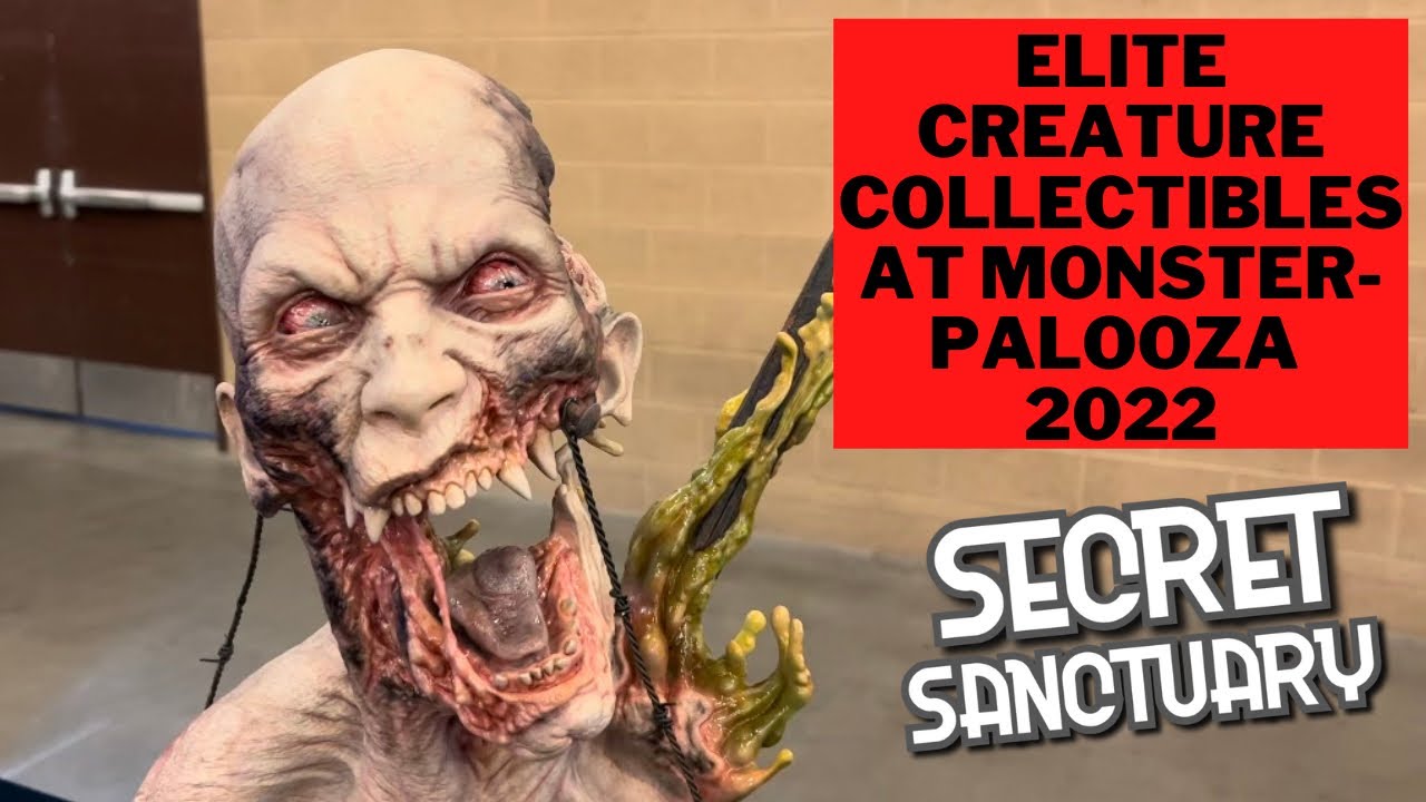 Elite Creature Collectibles Booth Tour at Monsterpalooza 2022