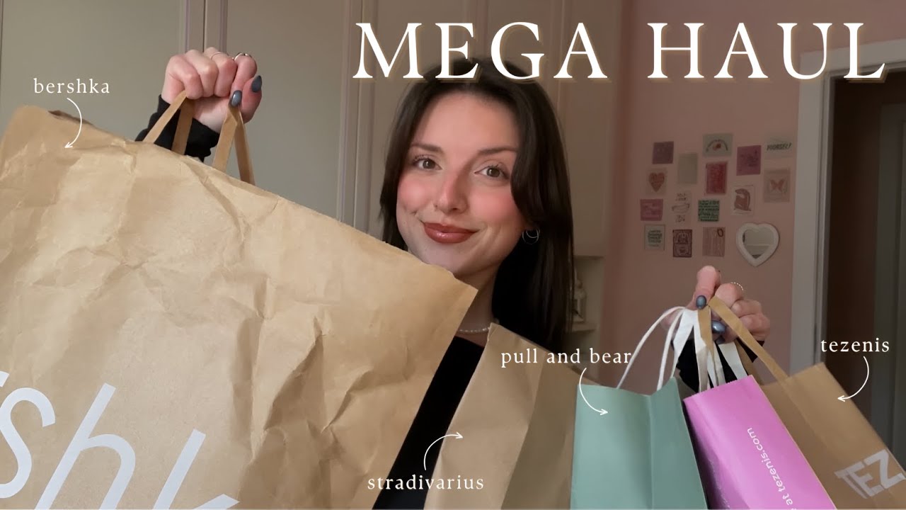 MEGA HAUL | tezenis, pull and bear, stradivarius, bershka