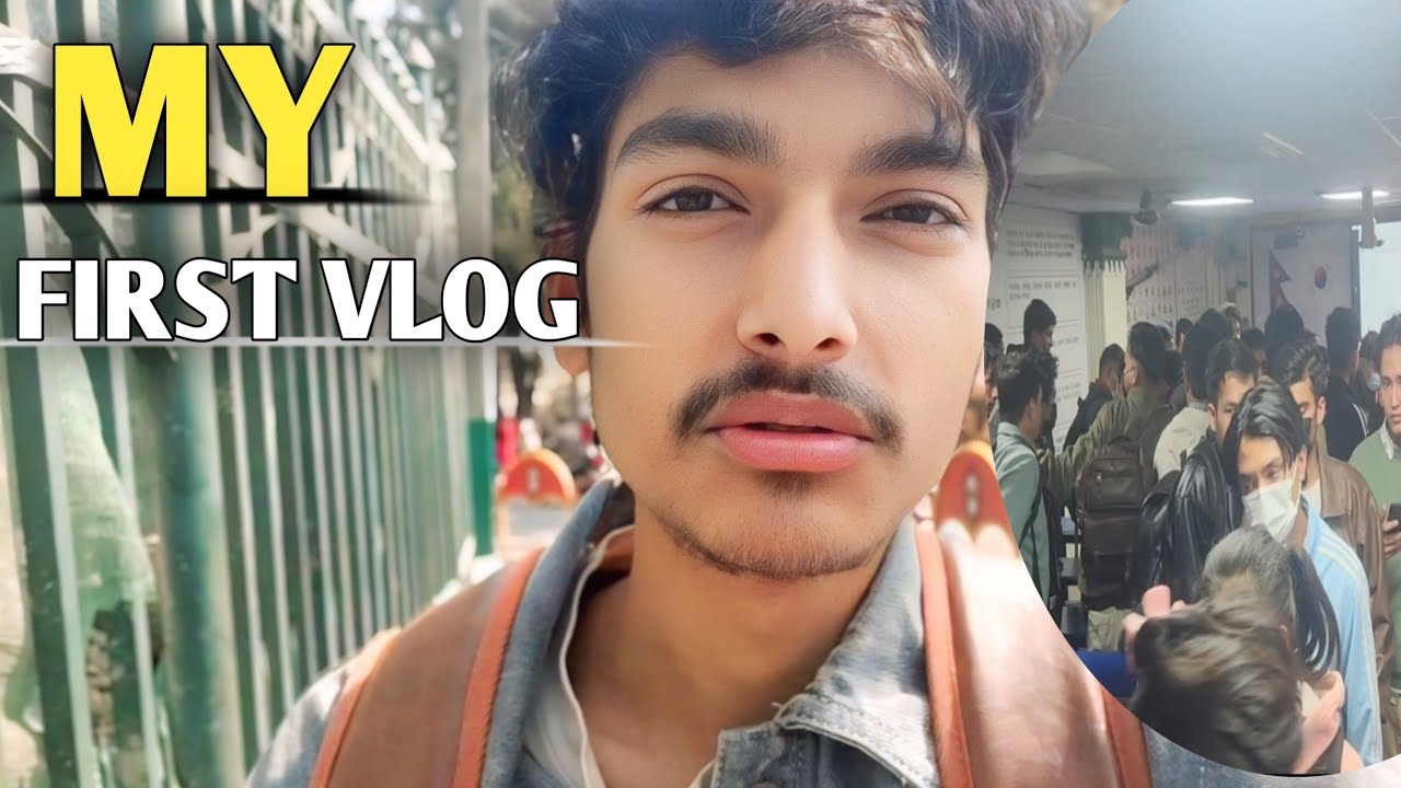 First Vlog 🇳🇵😘 || First Day Class 😂😂#firstvlog #tapendrayt1