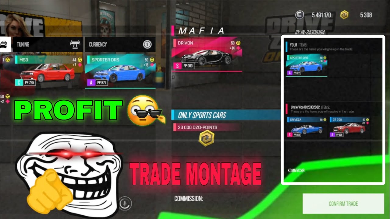 🥶GOOD DEAL OR NOT📈💰 || DRIVE ZONE ONLINE 💥|| TRADE MONTAGE CRAZY PROFIT 🔥 *DAY 4 