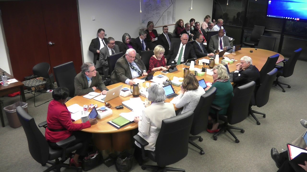 Board Work Session December 19, 2017