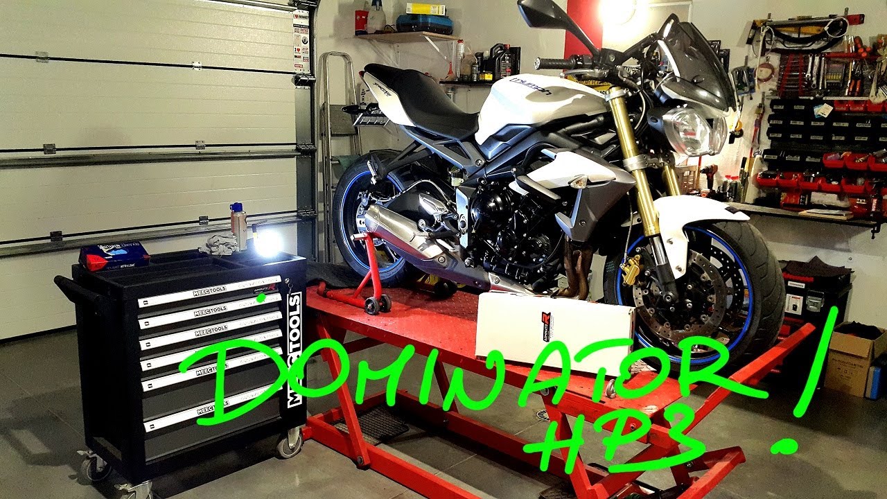 Wydech DOMINATOR HP3 - Triumph Street Triple 675 - Instrukcja Montażu