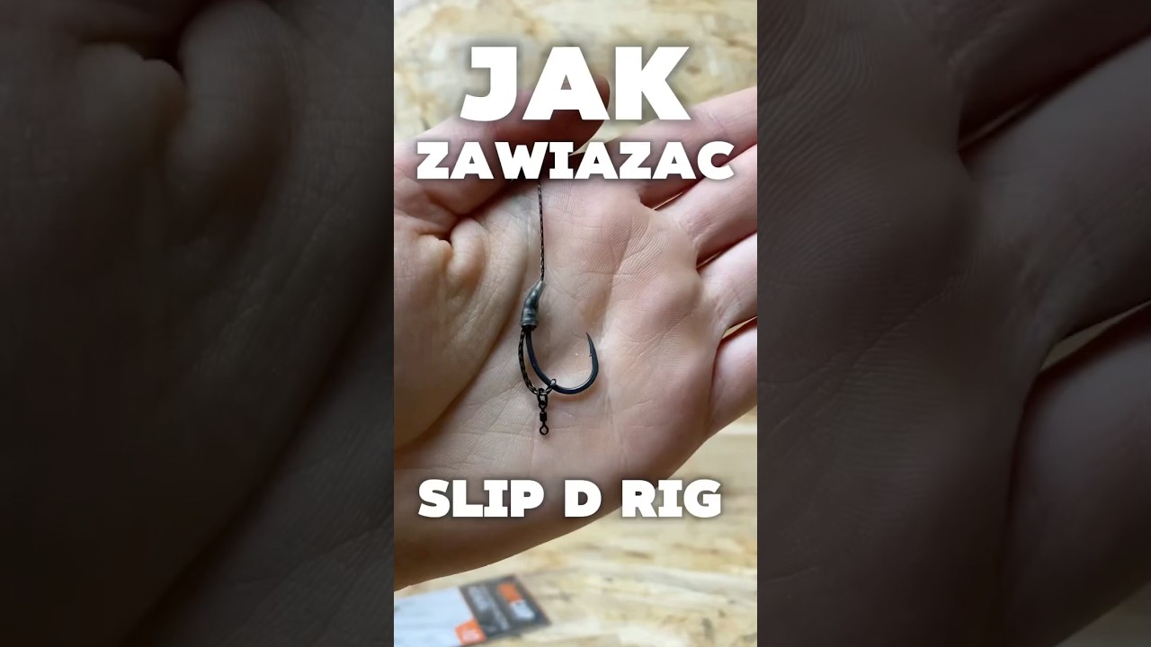 Jak zawiazac slip d riga🐟🌊 #fishing #carpfishing #carp #karp #karpiowanie #turorial #wędkarstwo