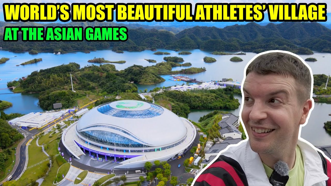 Is this the WORLD'S MOST BEAUTIFUL Athletes' Village? (Asian Games Room Tour)