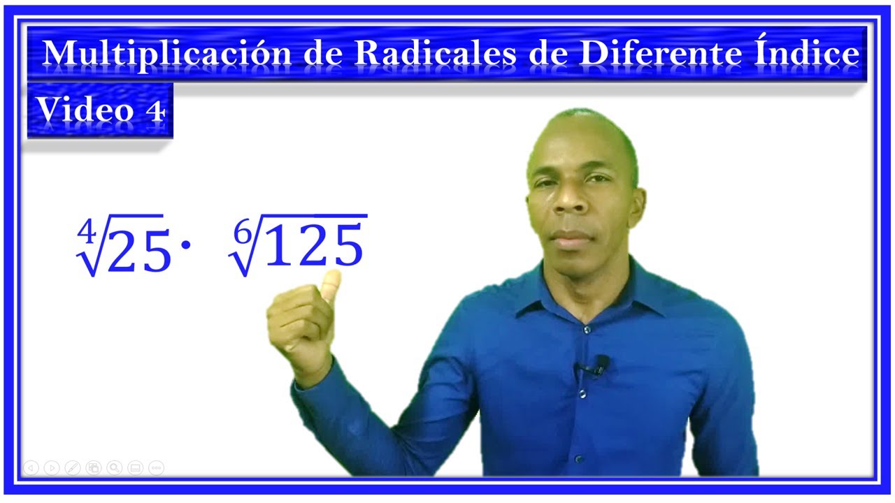 Multiplicación de Radicales de Diferente Índice | Ejemplo 4