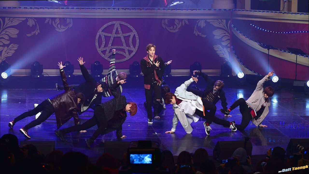180225 NCT 127 엔씨티 'Cherry Bomb' @대한민국 연예예술상 4K 직캠 by DaftTaengk