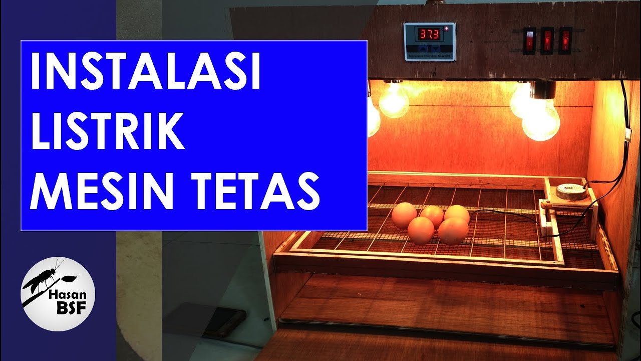 INSTALASI LISTRIK MESIN TETAS FULL OTOMATIS