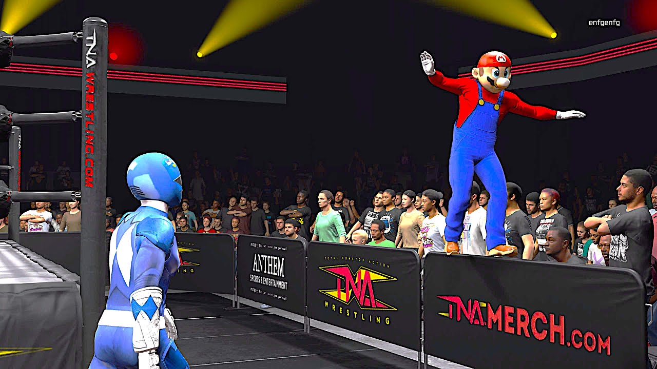 Super Mario vs Blue Ranger: Total Fantasy Chaos