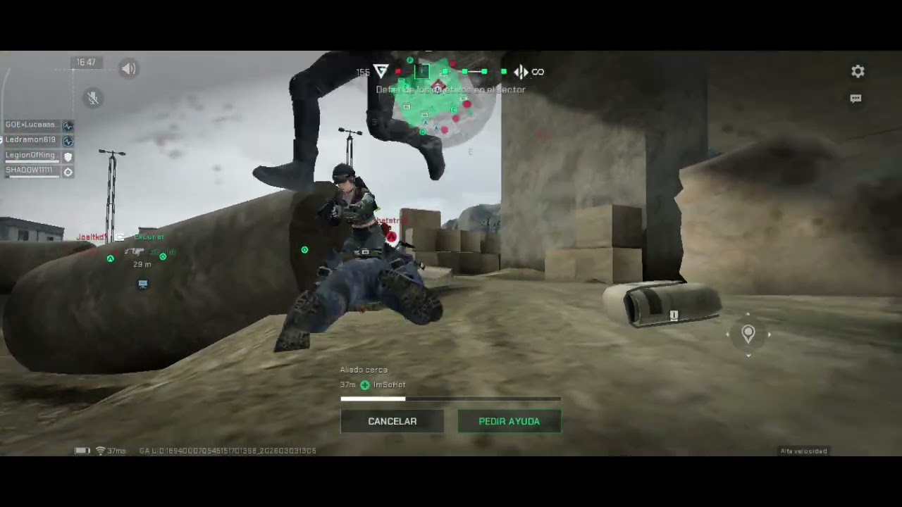 K416 Gameplay - Delta Force Mobile | Xiaomi Redmi Note 11s