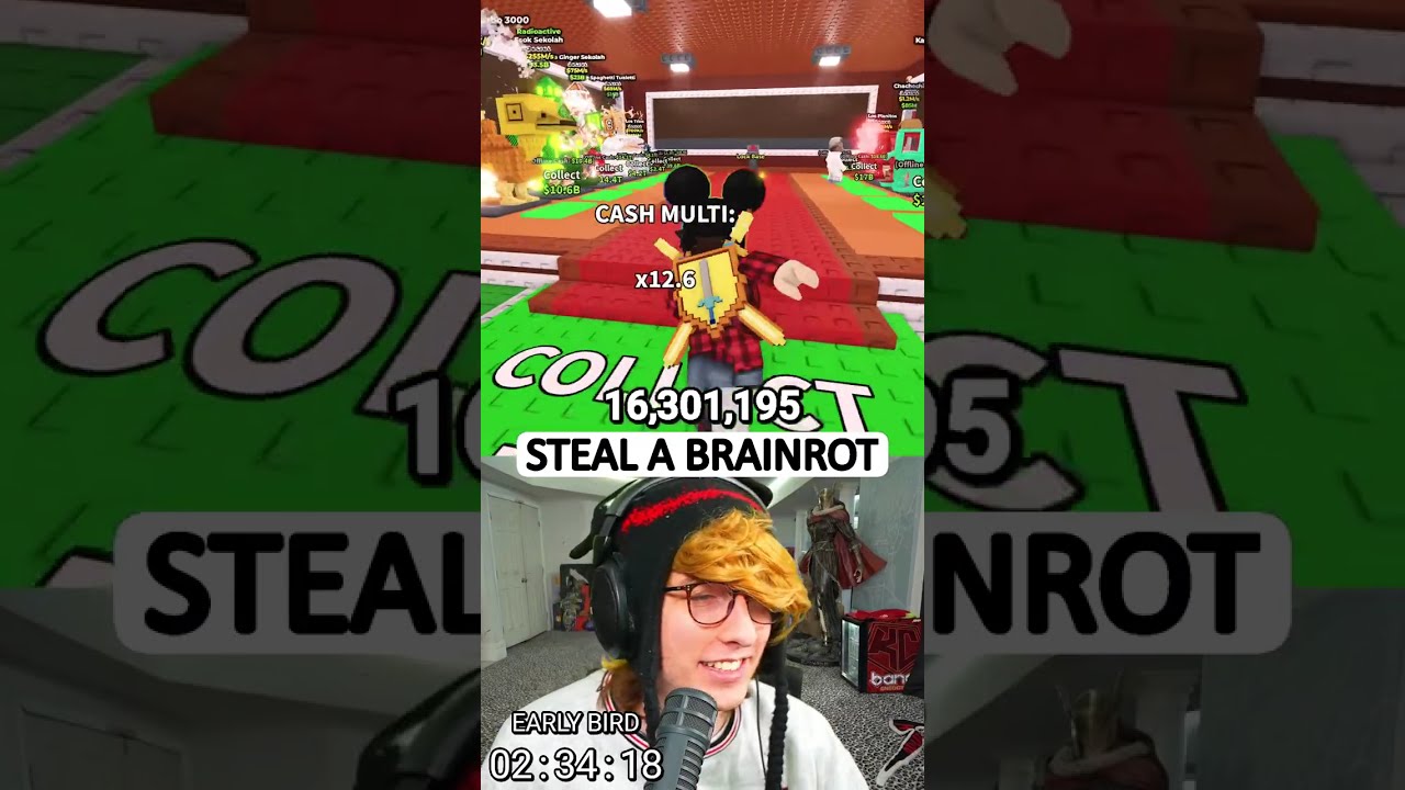 #shorts STEAL A BRAINROT ADMIN ABUSE (TACO TUESDAY)