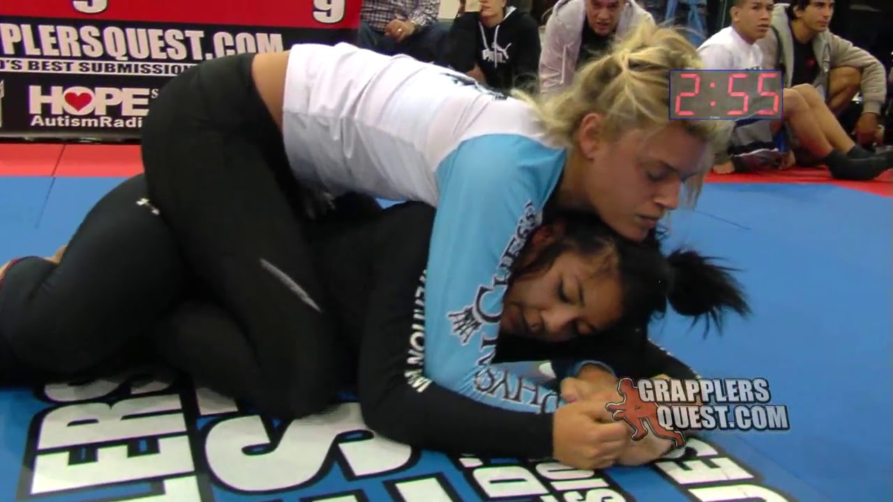 Submission Queens of Grapplers Quest - Jessica Branco vs. Jessica Rodriguez - Female No-Gi BJJ 2012