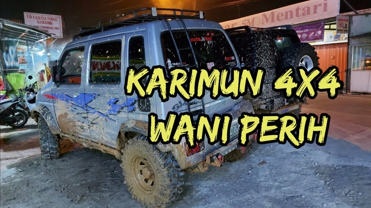 KARIMUN MODIFIKASI 4X4 OFFROAD