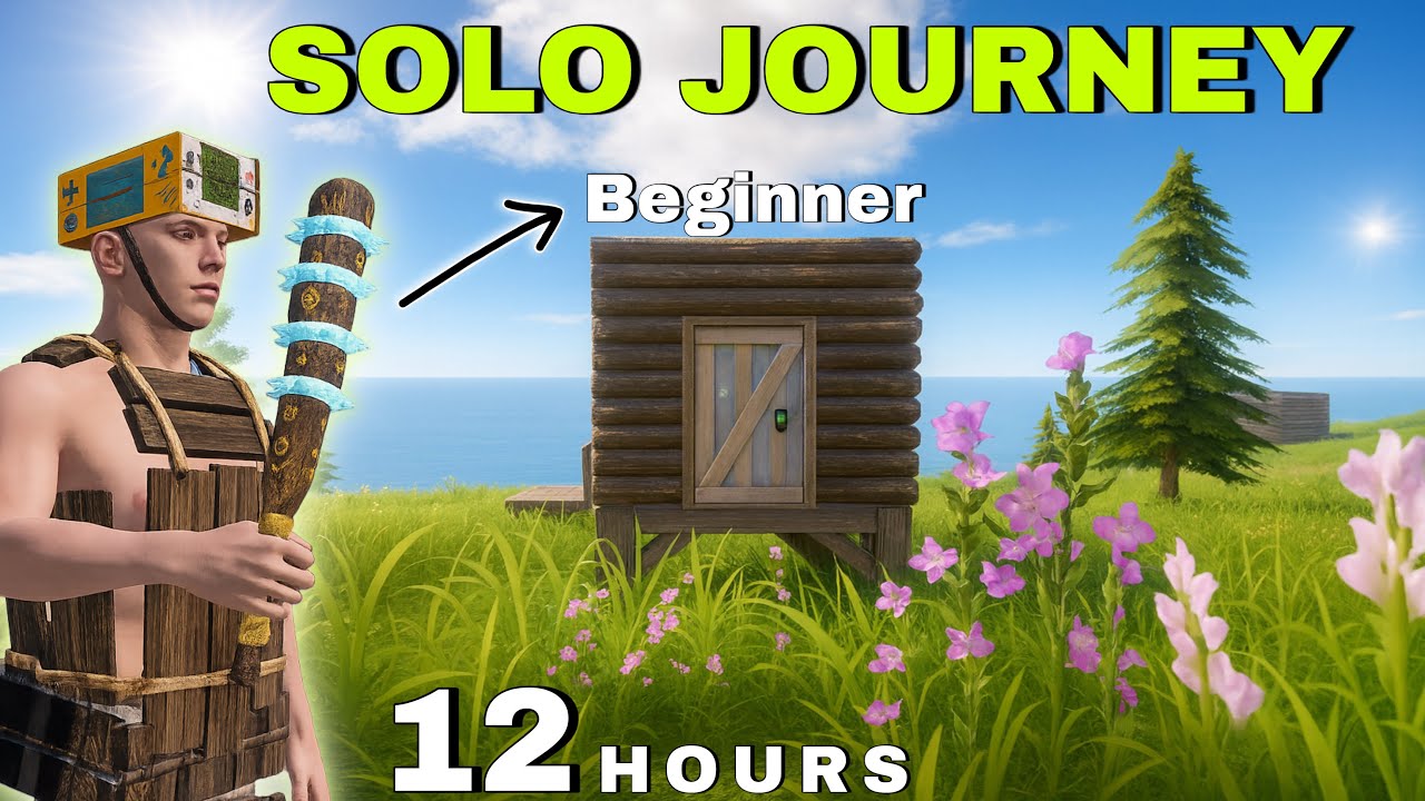 SOLO JOURNEY 12 HOURS SURVIVE | Oxide Survival Island | 8848 LUFFY #oxide #оксайд #rust 