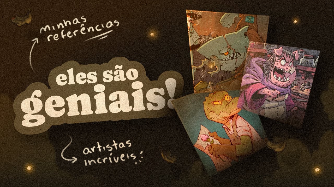 3 ILUSTRADORES que mudaram minha forma de desenhar (e podem inspirar você)