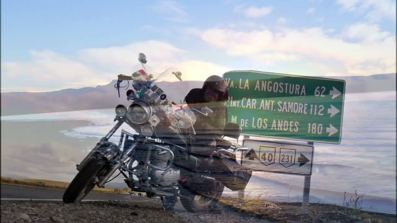 RECORRIENDO LA PATAGONIA CON UNA PATAGONICA. #Nutbush City Limits  #Tina Turner  #Mototurismo