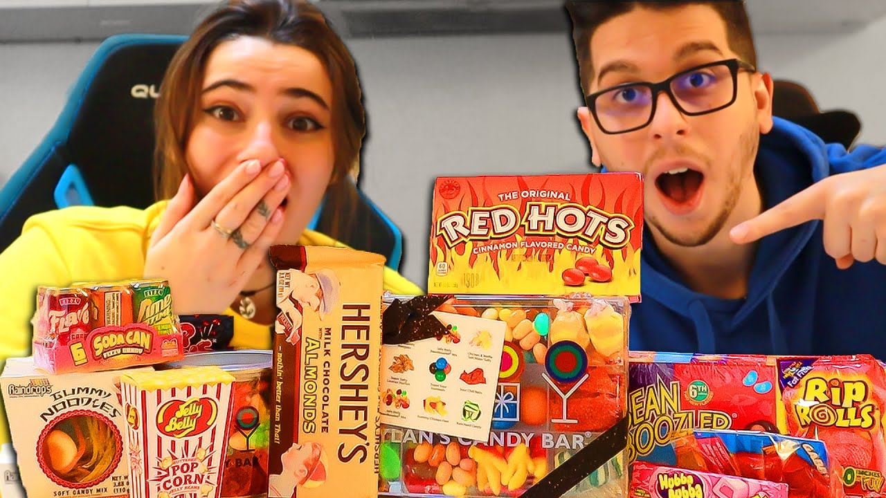 KENDAL E CARLY MANGIANO LE CARAMELLE AMERICANE