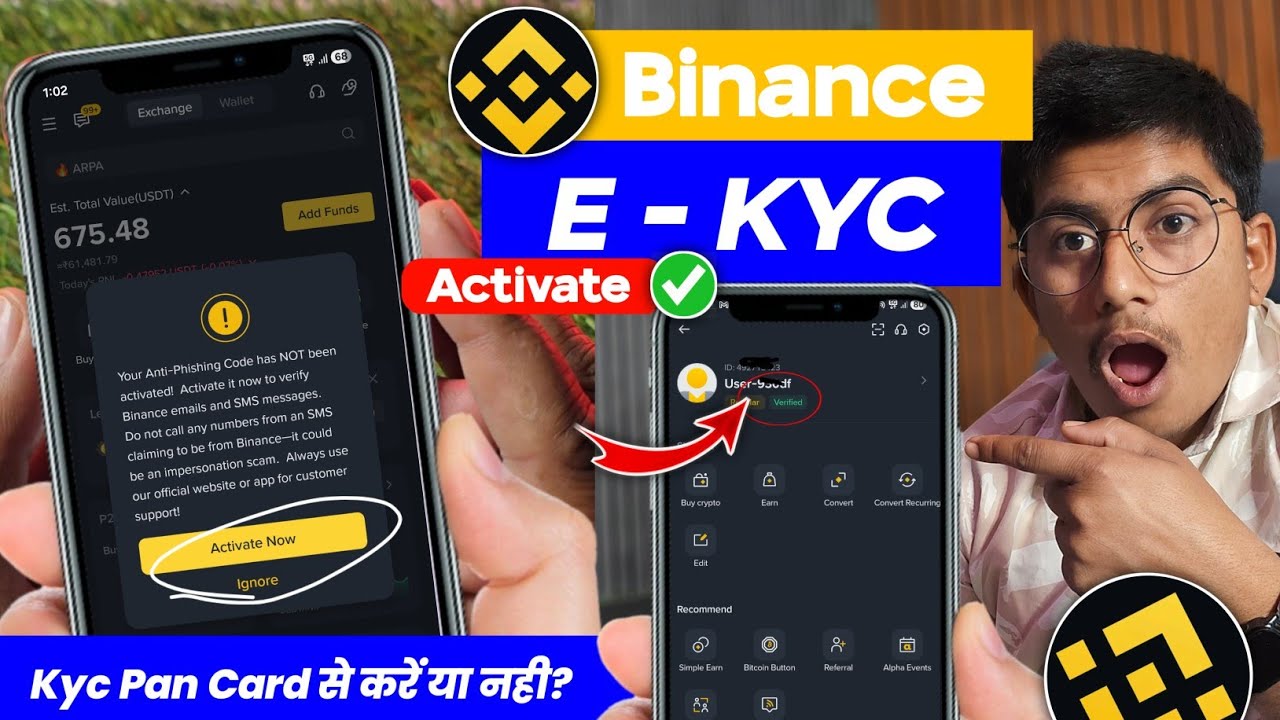 Binance Re Verification Kaise Kare 2026 | Binance Re-KYC Kaise Kare PAN Card Se - re kyc