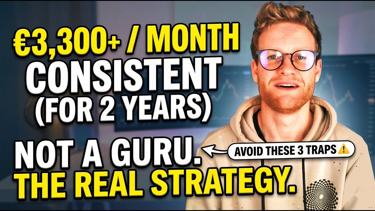 How I Actually Make &euro;3.3k/Month Trading (No Guru BS)